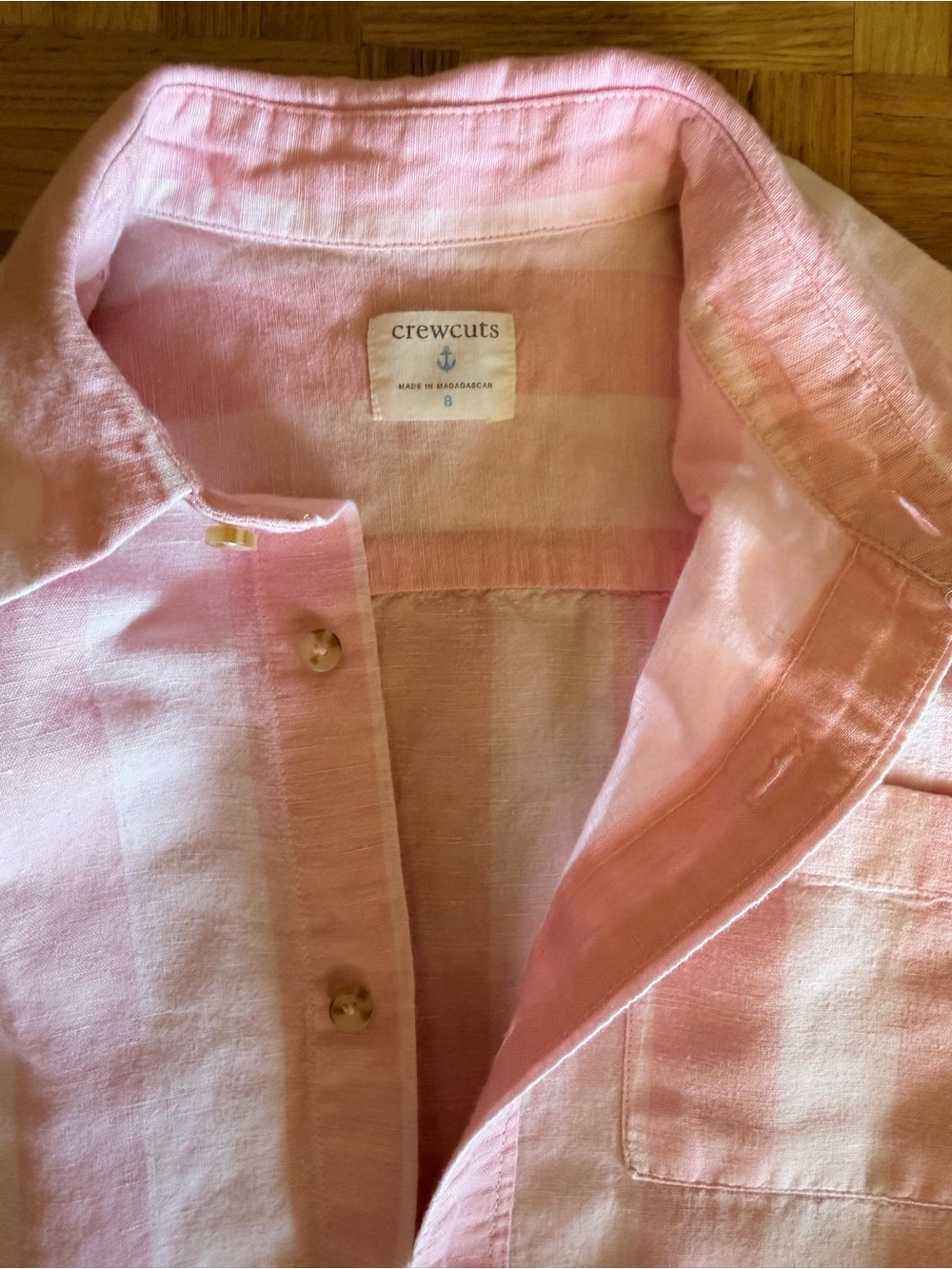 Crewcuts awning stripe shirt